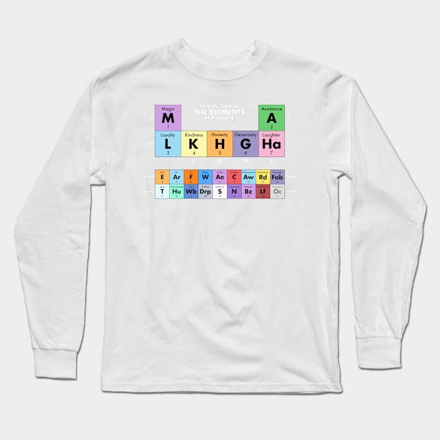 Elements for Dark Shirts Long Sleeve T-Shirt by Ekliptik